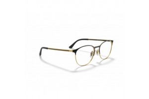 Ray-Ban RX6375 2890 Black On Gold - DEMO lencse