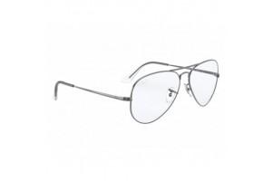 Ray-Ban RX6489 2502 AVIATOR Gunmetal – demo lencsével