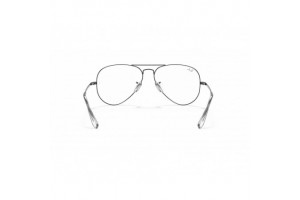Ray-Ban RX6489 2502 AVIATOR Gunmetal – demo lencsével