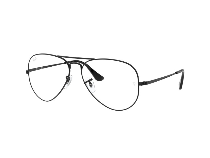 Ray-Ban RX6489 2503 Aviator fekete szemüveg