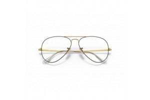 Ray-Ban RX6489 2890 AVIATOR Gold - demo lencse