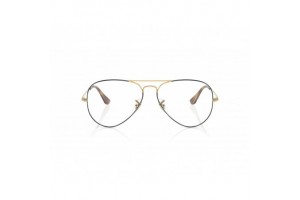 Ray-Ban RX6489 Aviator Havana - DEMO lencse