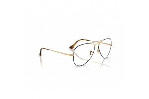 Ray-Ban RX6489 Aviator Havana - DEMO lencse