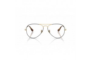 Ray-Ban RX6489 Aviator Havana - DEMO lencse