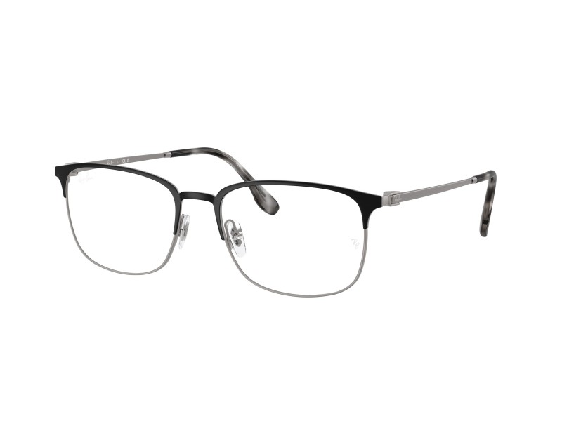 Ray-Ban RX6494 – Matte Black on Matte Gunmetal