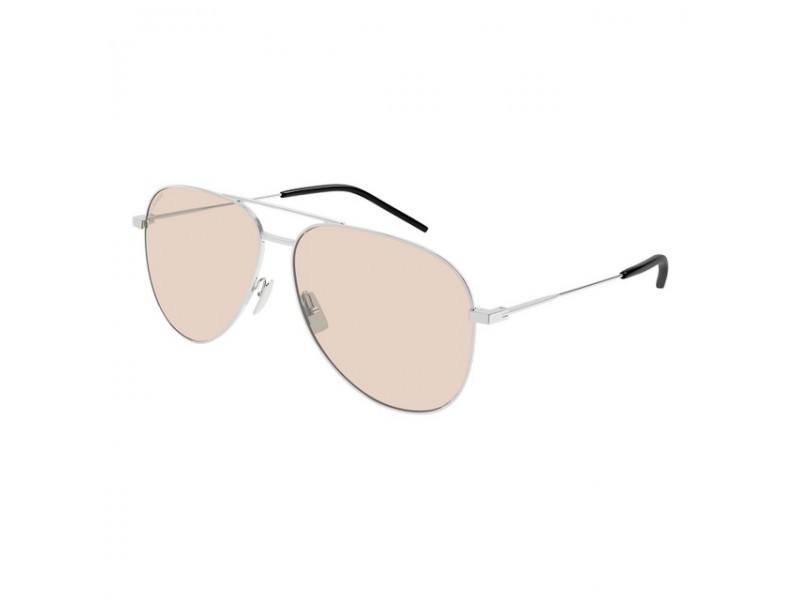 Saint Laurent CLASSIC 11 - fényes ezüst-sárga napszemüveg