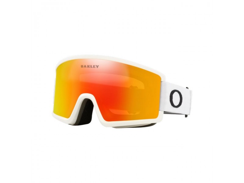 Oakley Target Line M 0OO7121 – Matte White, Fire Iridium