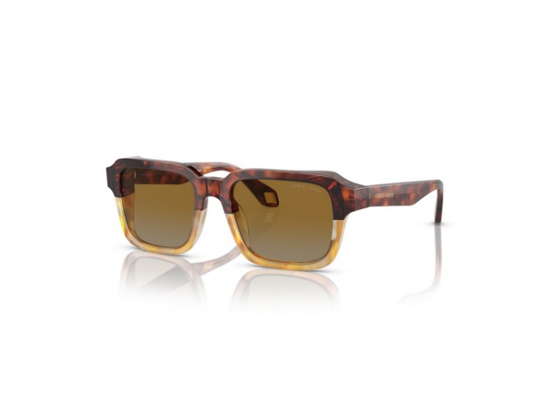 Giorgio Armani AR8194U 6034B2 - Red/Honey Havana, szürke-sárga