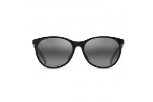 Maui Jim Alahee 600-02 Shiny Black, Neutral Grey lencse