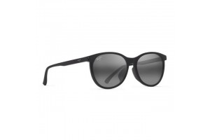 Maui Jim Alahee 600-02 Shiny Black, Neutral Grey lencse