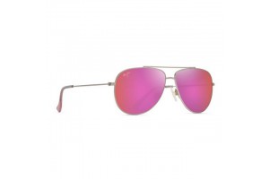 Maui Jim Hauoli XS P589 - Shiny Lt Gold / Sage-Fuchsia