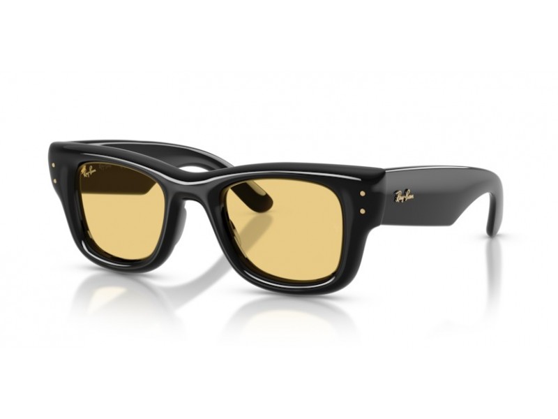 Ray-Ban RB4940 Wayfarer Puffer fekete-sárga napszemüveg