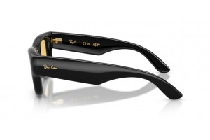 Ray-Ban RB4940 Wayfarer Puffer fekete-sárga napszemüveg