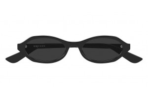 Alexander McQueen AM0559S 001 fekete-szürke napszemüveg