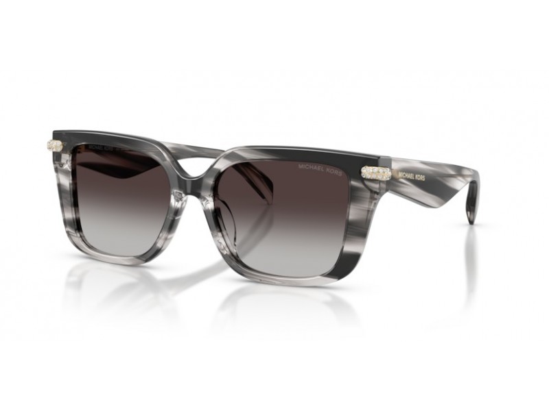 Michael Kors MK2275BU SANTO DOMINGO - Black Horn, grey gradient