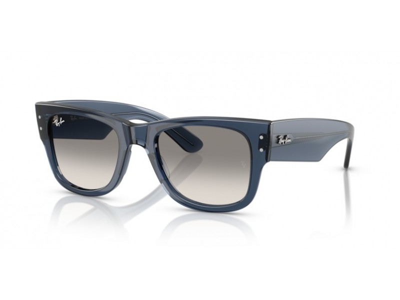 Ray-Ban RB0840S Mega Wayfarer áttetsző kék napszemüveg