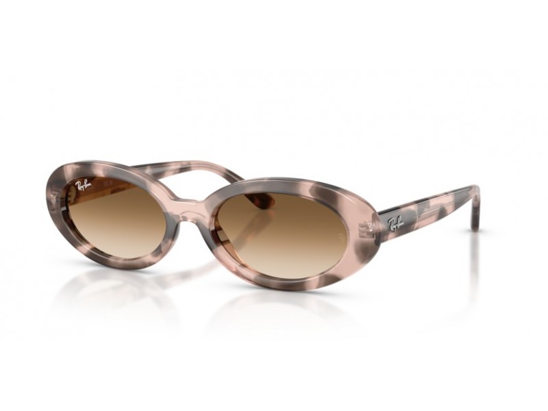 Ray-Ban RB2223 OPAL PINK HAVANA - Clear Gradient lencse