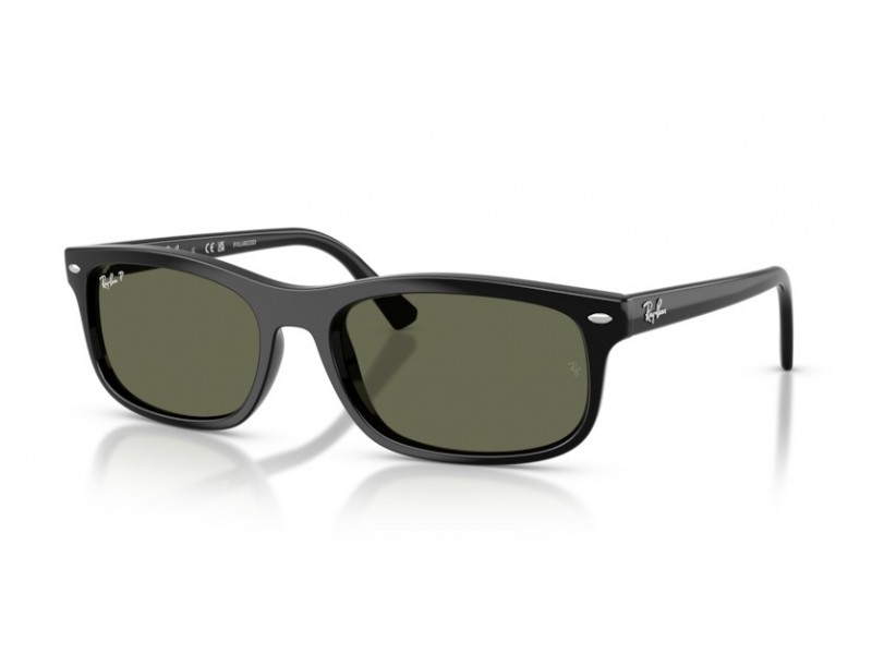 Ray-Ban RB2224 901/58 fekete polarizált zöld napszemüveg