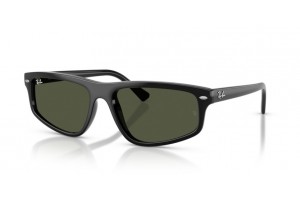 Ray-Ban RB2225 901/31 fekete keret zöld lencse