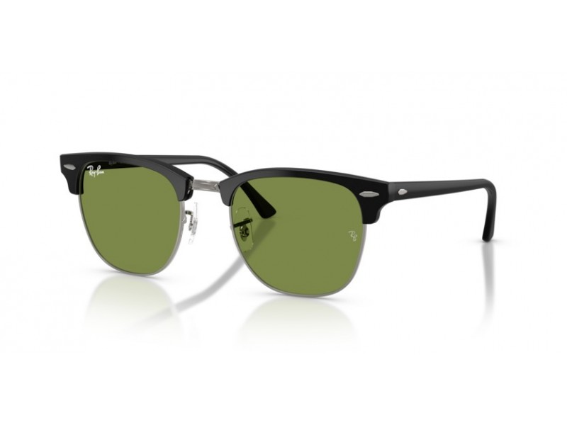 Ray-Ban RB3016 Clubmaster matt fekete - zöld lencse
