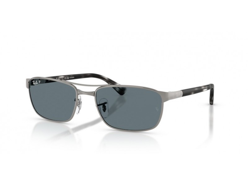 Ray-Ban RB3778 004/3R GUNMETAL sötétkék polarizált napszemüveg
