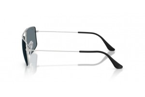 Ray-Ban RB3779 Explorer 3 ezüst keret sötétkék polarizált