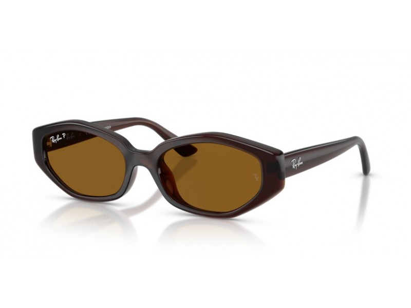 Ray-Ban RB4473D 714/83 sötétbarna polarizált