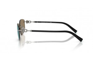 Tiffany&Co. TF3114 gunmetal szürke - mirror milky blue