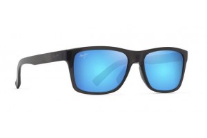 Maui Jim B345-14 Shiny Trans Dark Grey Blue Hawaii napszemüveg