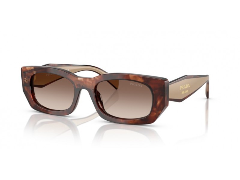 Prada PRB05S karamell tortoise barna gradient