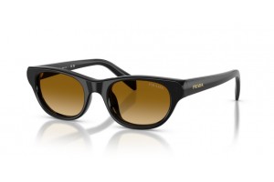 Prada PRC08S női fekete-sárga napszemüveg – light brown lencse
