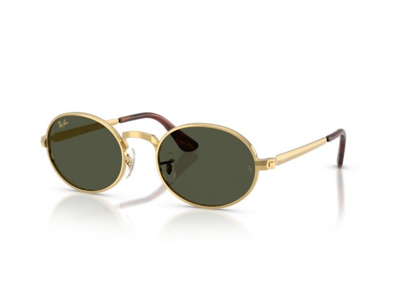 Ray-Ban RB3931 001/31 (ASAP ROCKY) Arista Gold Green