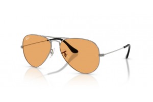 Ray-Ban RB3025 Aviator gunmetal keret narancs lencse