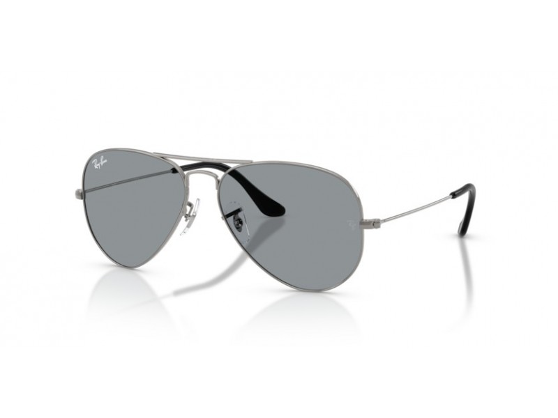 Ray-Ban RB3025 Aviator Gunmetal - szürke lencse