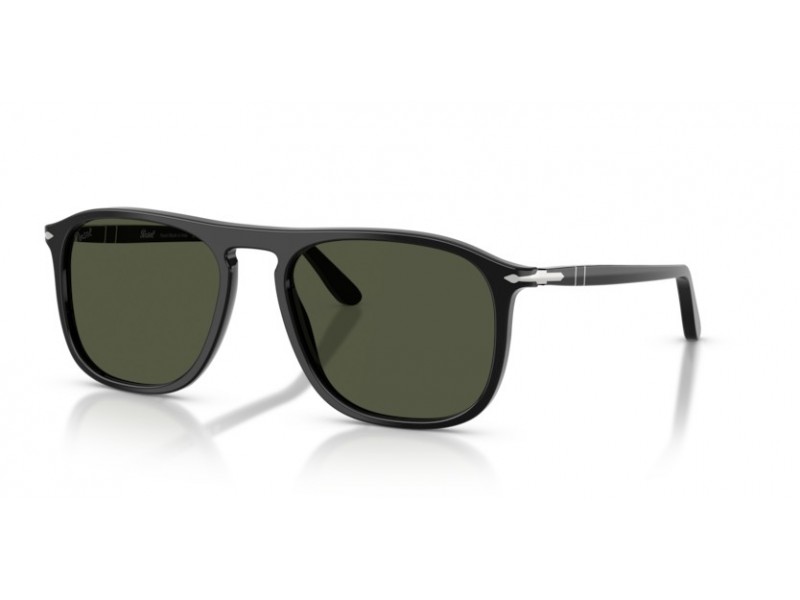 Persol PO3392S 95/31 fekete keret, zöld lencse
