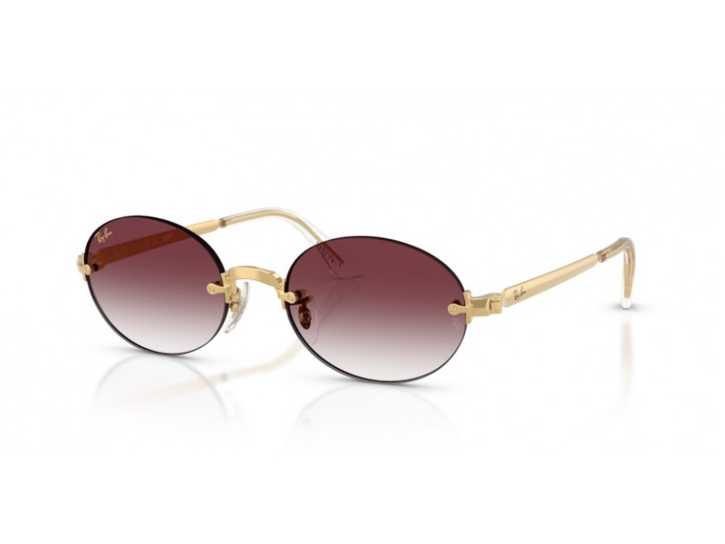 Ray-Ban RB3929 Arista Gold - Clear Gradient Dark Violet