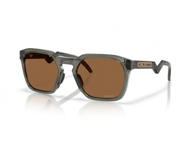 Oakley OO9533 HSTN SQ Grey Smoke PRIZM Bronze