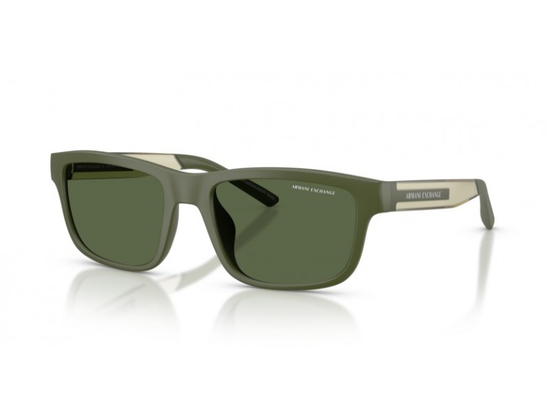 Armani Exchange AX4169SU matt zöld férfi napszemüveg