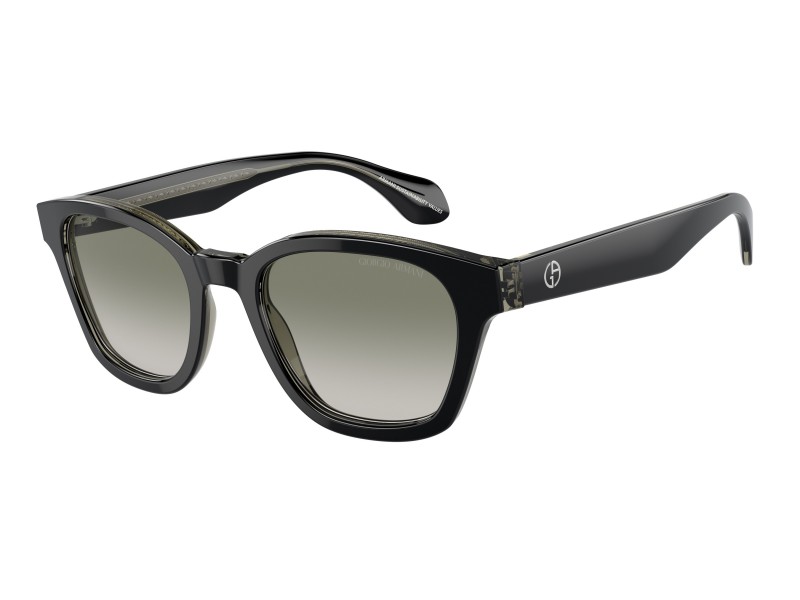 Giorgio Armani AR8207 - fekete/átlátszó zöld napszemüveg