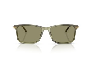 Giorgio Armani AR8218 matt csíkozott zöld napszemüveg