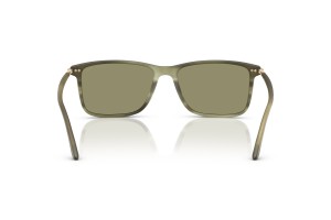 Giorgio Armani AR8218 matt csíkozott zöld napszemüveg