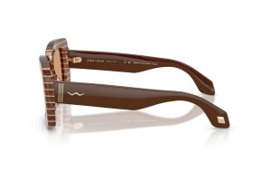 Giorgio Armani AR8241U Peach/Gold tükör napszemüveg