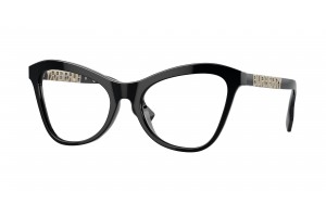 BURBERRY BE2373U 3001 ANGELICA Black Demo Lens szemüveg