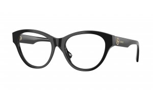 BURBERRY BE2458 3001 Black Demo Lens szemüveg