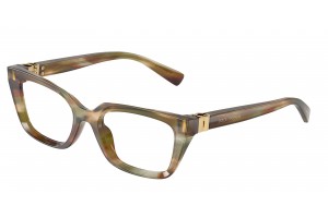 DOLCE & GABBANA DG3436 3446 Striped Ochre Demo Lens szemüveg