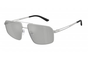 EMPORIO ARMANI EA2173 30458V Matte Silver Clear Mirror Silver napszemüveg