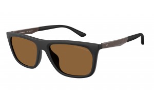 EMPORIO ARMANI EA4272U 637573 Matte Black Brown napszemüveg