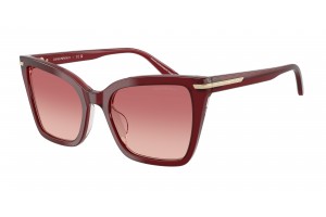 EMPORIO ARMANI EA4273BU 6377A5 Shiny Bordeaux Pink Gradient Red napszemüveg