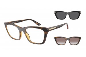 EMPORIO ARMANI EA4274BU 50261W Shiny Havana DEMO LENS napszemüveg