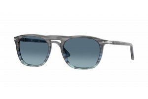 PERSOL PO3391S 1205Q8 GAE Striped Grey Gradient Blue Azure Gradient Blue napszemüveg